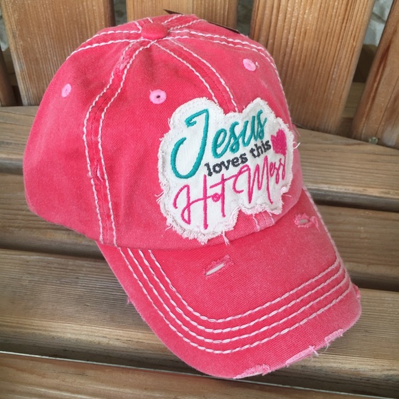 Jesus Loves a Hot Mess Hat - Picture 1 of 1